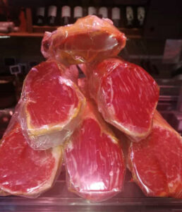 jamon serrano para menu navideño