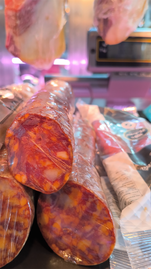 Comida saludable mercado